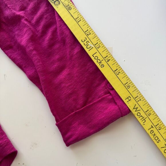 Chico's 100% Linen,‎ Burnout Knit Top, Size Medium - Picture 5 of 8